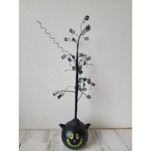 Dept 56 35169 Halloween black cat ornament tree figure